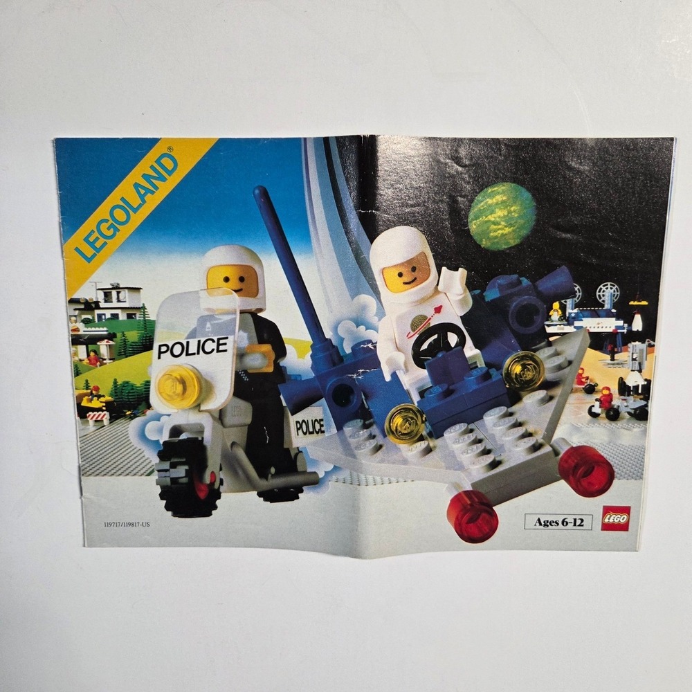 LEGO Legoland Catalog Booklet 1983 Vintage Space Town Duplo Fabuland Multi Color